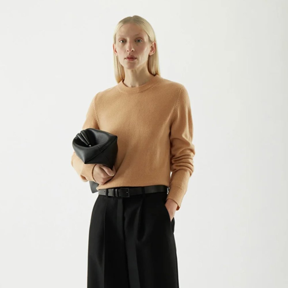 COS Knitted Lambswool Top NWT